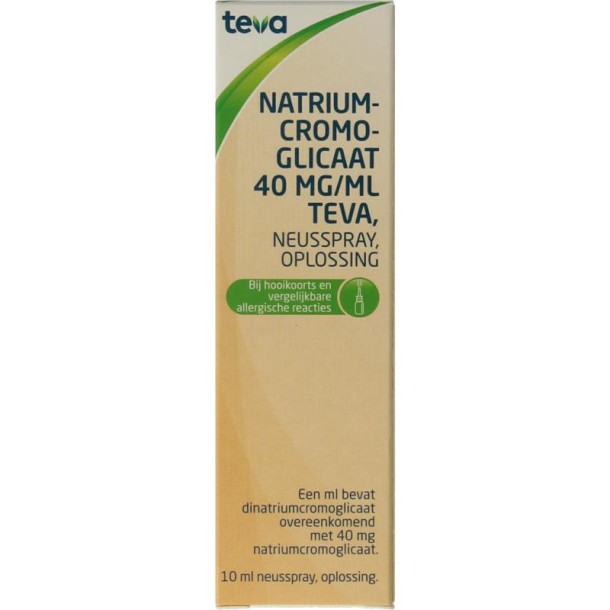 Teva Cromoglicaat spray 40mg (10 Milliliter)