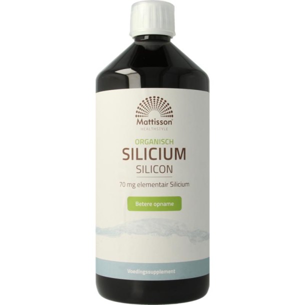 Mattisson Organisch silicium 70mg (1 Liter)