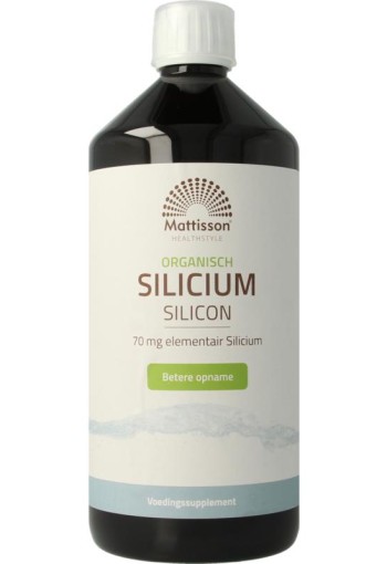 Mattisson Organisch silicium 70mg (1 Liter)