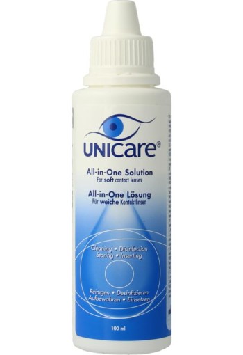 Unicare Alles-in-een vloeistof zachte lenzen (100 Milliliter)