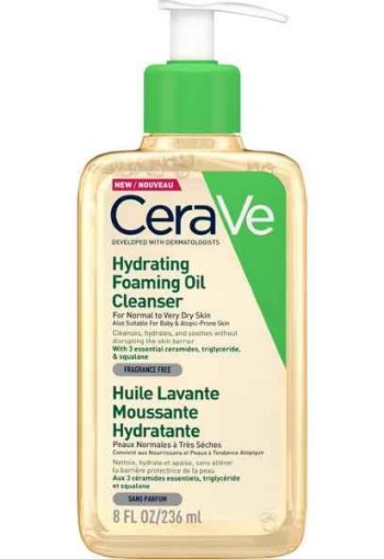 CeraVe Hydrating Foaming Oil Cleanser 236 ML