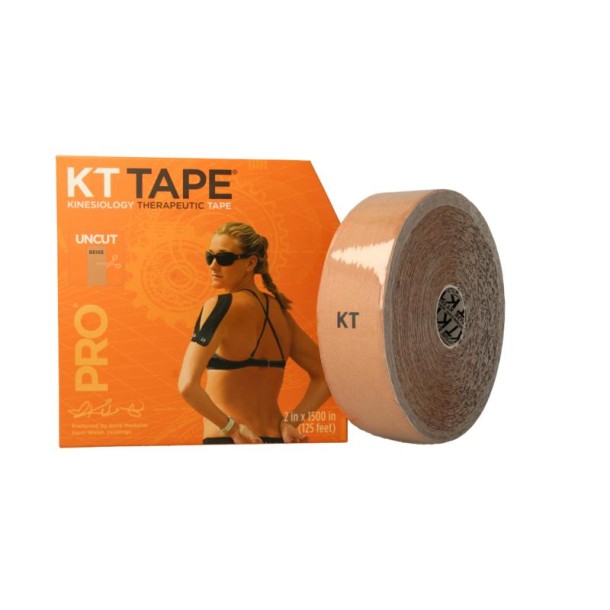 KT Tape Jumbo pro roll 38 meter beige uncut (1 Stuks)