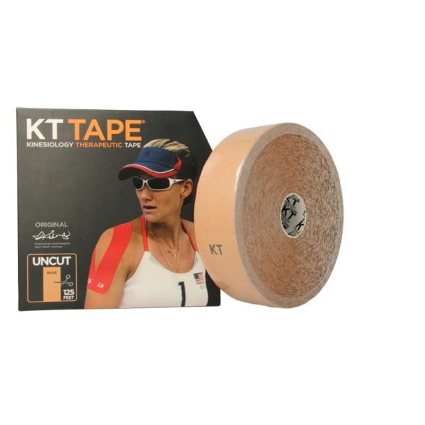 KT Tape Jumbo original roll 38 meter beige precut (1 Stuks)