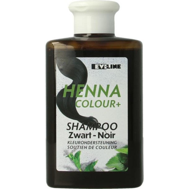 Henna Cure & Care Shampoo colour + zwart (300 Milliliter)