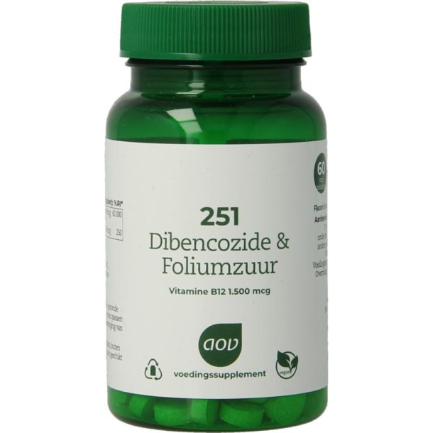 AOV 251 Dibencozide & foliumzuur (60 Zuigtabletten)