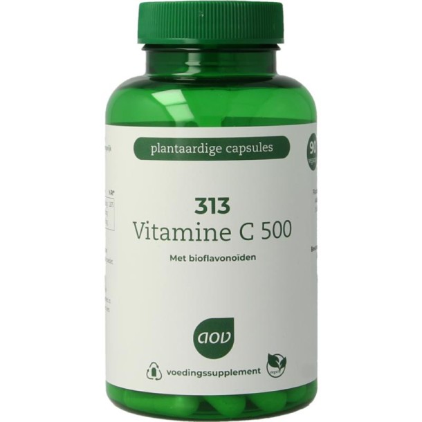 AOV 313 Vitamine C 500 (90 Vegetarische capsules)