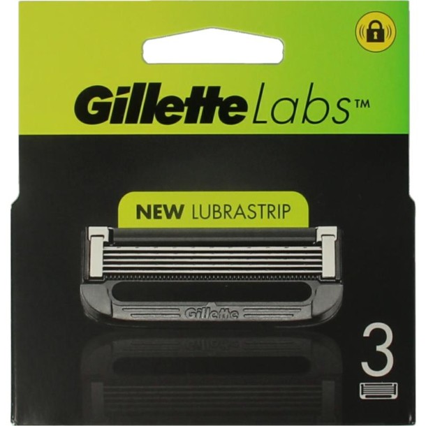 Gillette Labs exfoliating (3 Stuks)