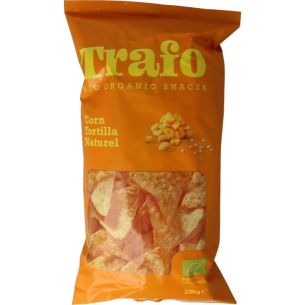 Trafo Tortilla chips naturel bio (200 Gram)