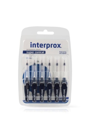 Interprox Super ragers conical donker blauw (6 Stuks)