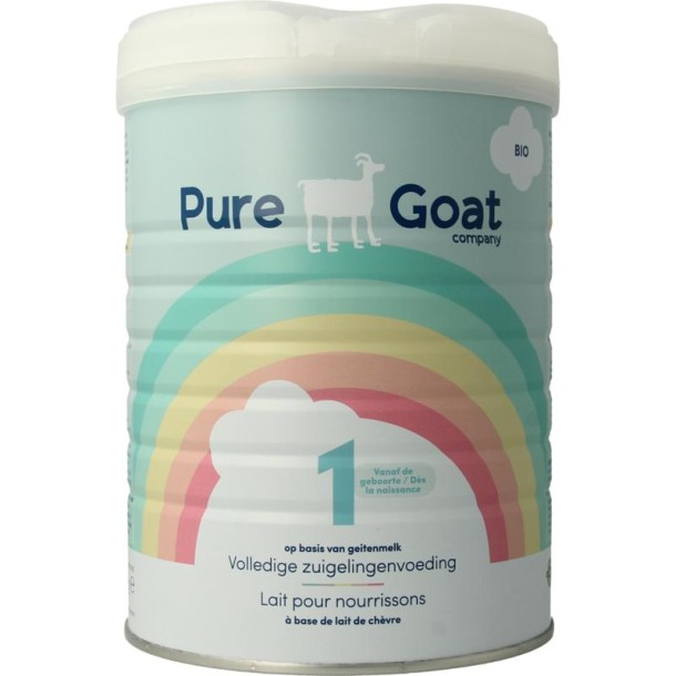 Pure Goat Zuigelingenvoeding volledig 1 bio (800 Gram)