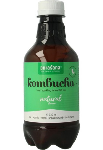 Purasana Kombucha natural vegan bio (330 Milliliter)