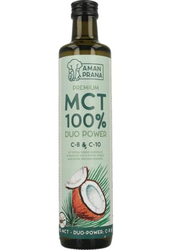 Amanprana MCT olie premium bio (500 Milliliter)