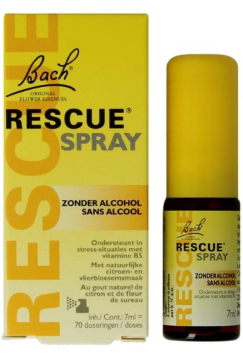 Bach Rescue Rescue remedy spray (7 Milliliter)