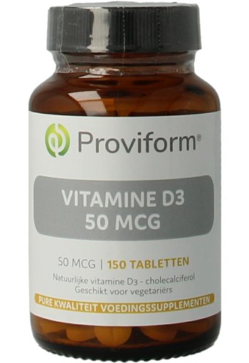 Proviform Vitamine D3 50mcg (2000IE) (150 Tabletten)