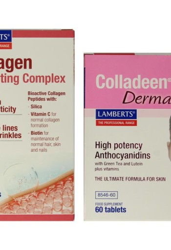 Lamberts Collageen perfectie complex & Colladeen derma plus (1 Set)