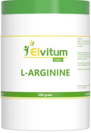 Elvitum L-Arginine (500 Gram)