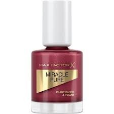 Max Factor Miracle Pure Vegan Nagellak 373 Regal Garnet