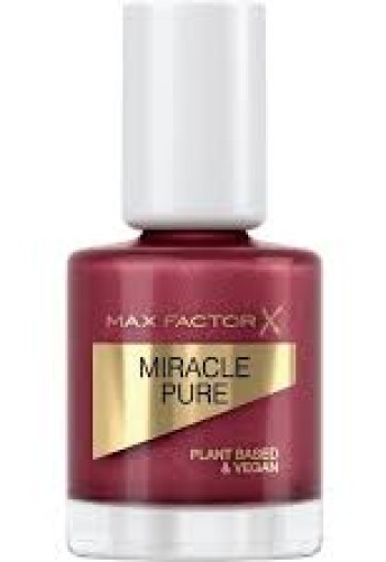 Max Factor Miracle Pure Vegan Nagellak 373 Regal Garnet