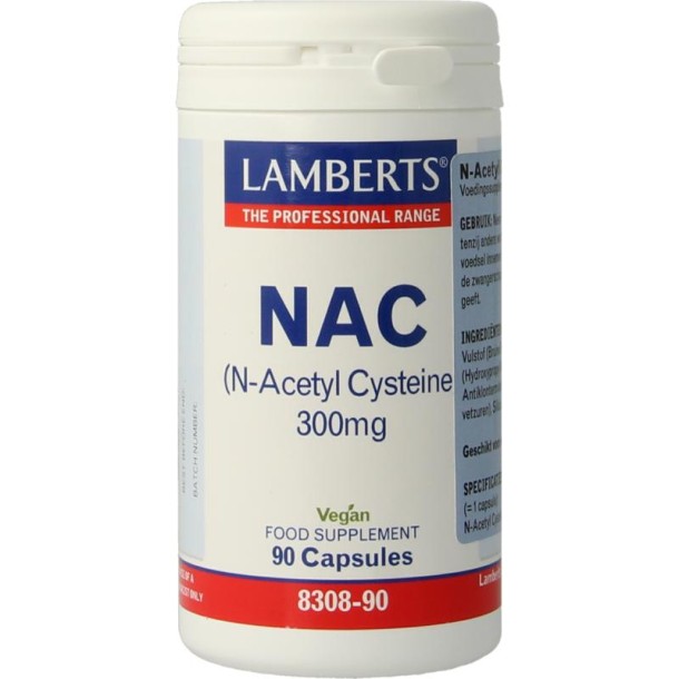 Lamberts N acetyl cysteine (90 Capsules)