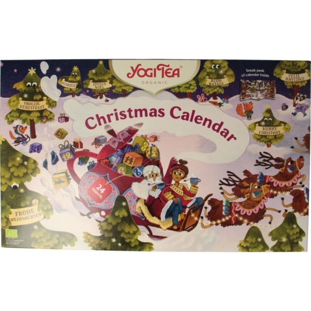 Yogi Tea Christmas calendar 2024 bio (1 Stuks)