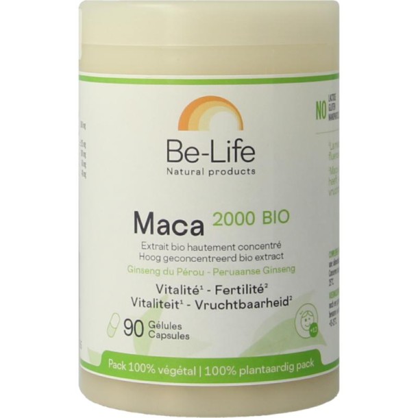 Be-Life Maca 2000 bio (90 Capsules)