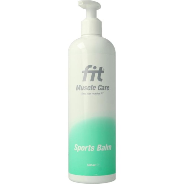 FIT Sportbalsem flacon + pomp (500 Milliliter)