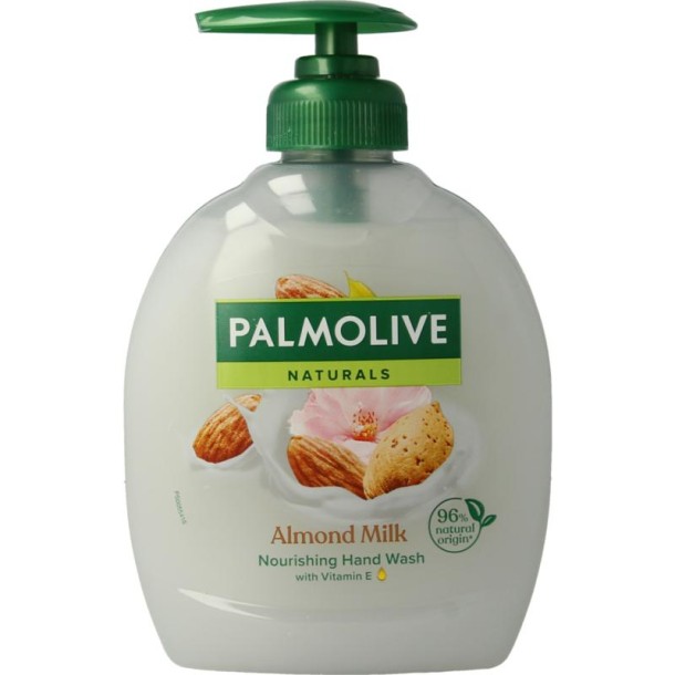 Palmolive Naturals handzeep melk&amandel (300 Milliliter)