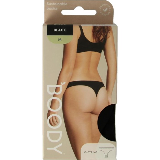 Boody G-string zwart M (1 Stuks)