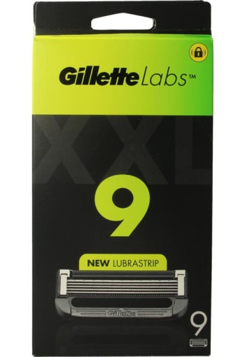 Gillette Labs navulmesjes (9 Stuks)