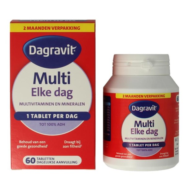 Dagravit Multi elke dag 100% (60 Tabletten)