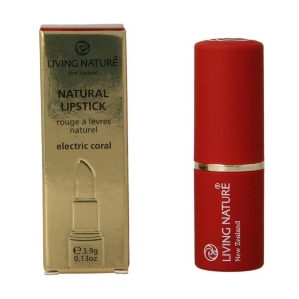 Living Nature Lippenstift electric coral (4 Gram)