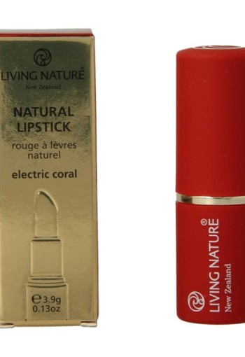 Living Nature Lippenstift electric coral (4 Gram)