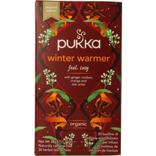 Pukka Winter warmer bio (20 Zakjes)