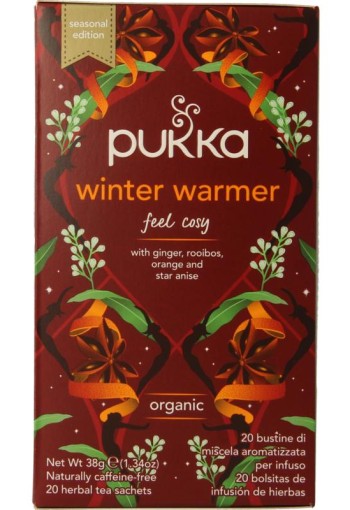 Pukka Winter warmer bio (20 Zakjes)