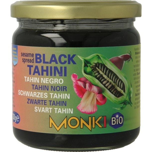 Monki Zwarte tahin bio (330 Gram)