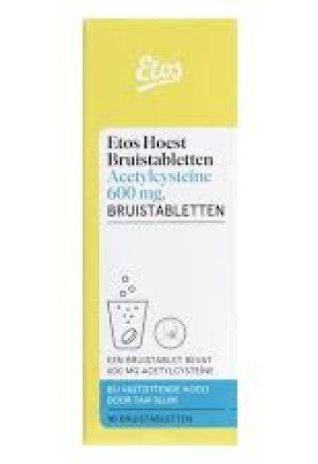 Etos Hoest Bruistabletten Acetylcysteïne 600 MG