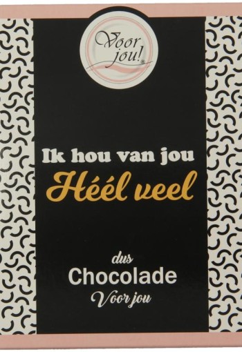 Voor Jou! Tablet hou van jou heel veel (90 Gram)