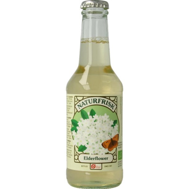 Naturfrisk Elderflower bio (250 Milliliter)