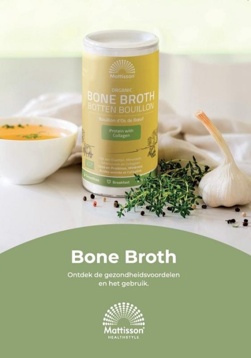 Mattisson Folder 24 bone broth botten bouillon (1 Stuks)