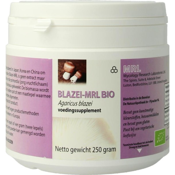 MRL Agaricus poeder bio (250 Gram)