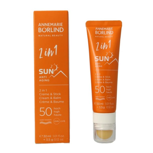 Borlind Sun 2-in-1 cream & balm SPF50 (30 Milliliter)