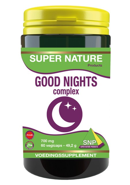 SNP Good night vegicaps puur (60 Vegetarische capsules)