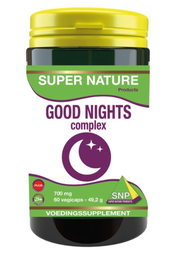 SNP Good night vegicaps puur (60 Vegetarische capsules)