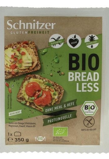 Schnitzer Breadless brood bio (350 Gram)