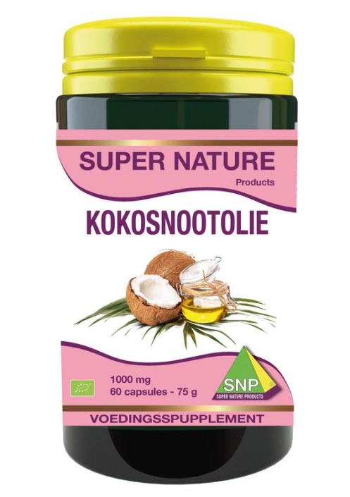 SNP Kokosnootolie 1000mg (60 Capsules)