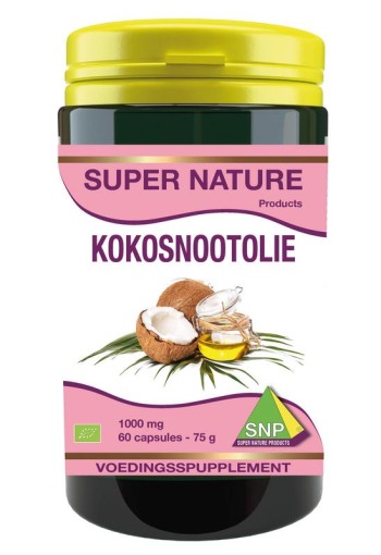 SNP Kokosnootolie 1000mg (60 Capsules)