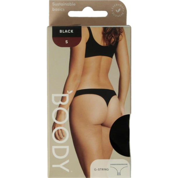 Boody G-string zwart S (1 Stuks)