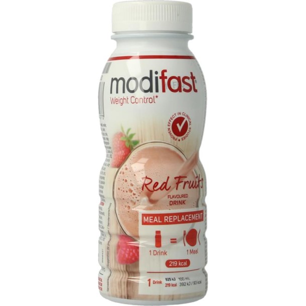 Modifast Drink red fruit (236 Milliliter)