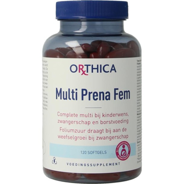 Orthica Multi prena fem (120 Softgels)