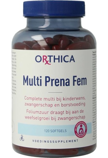 Orthica Multi prena fem (120 Softgels)